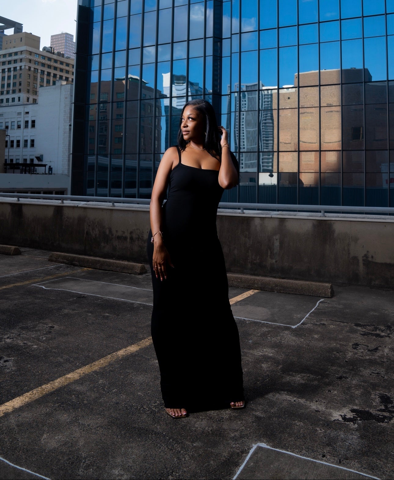 Black/Onyx Maxi Dress