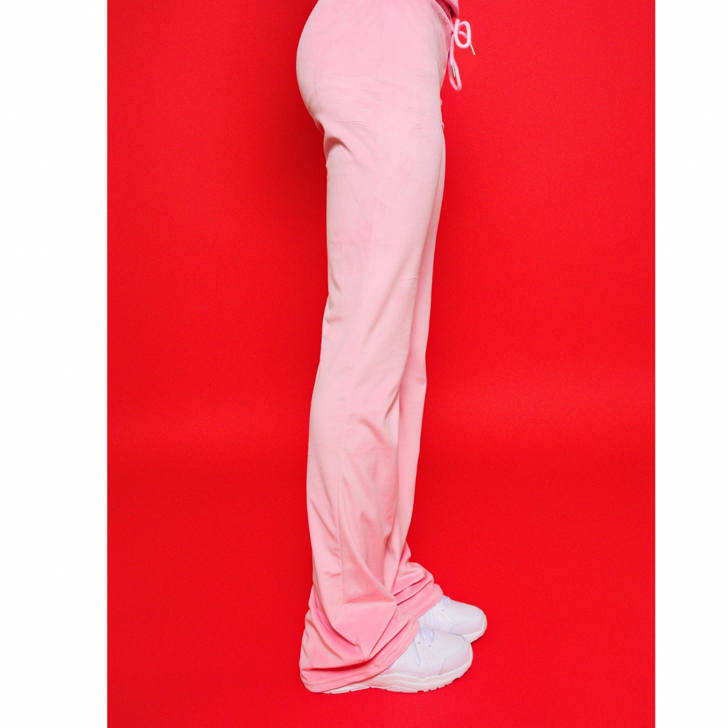 NEW Blush Pink Y2K Velour Set