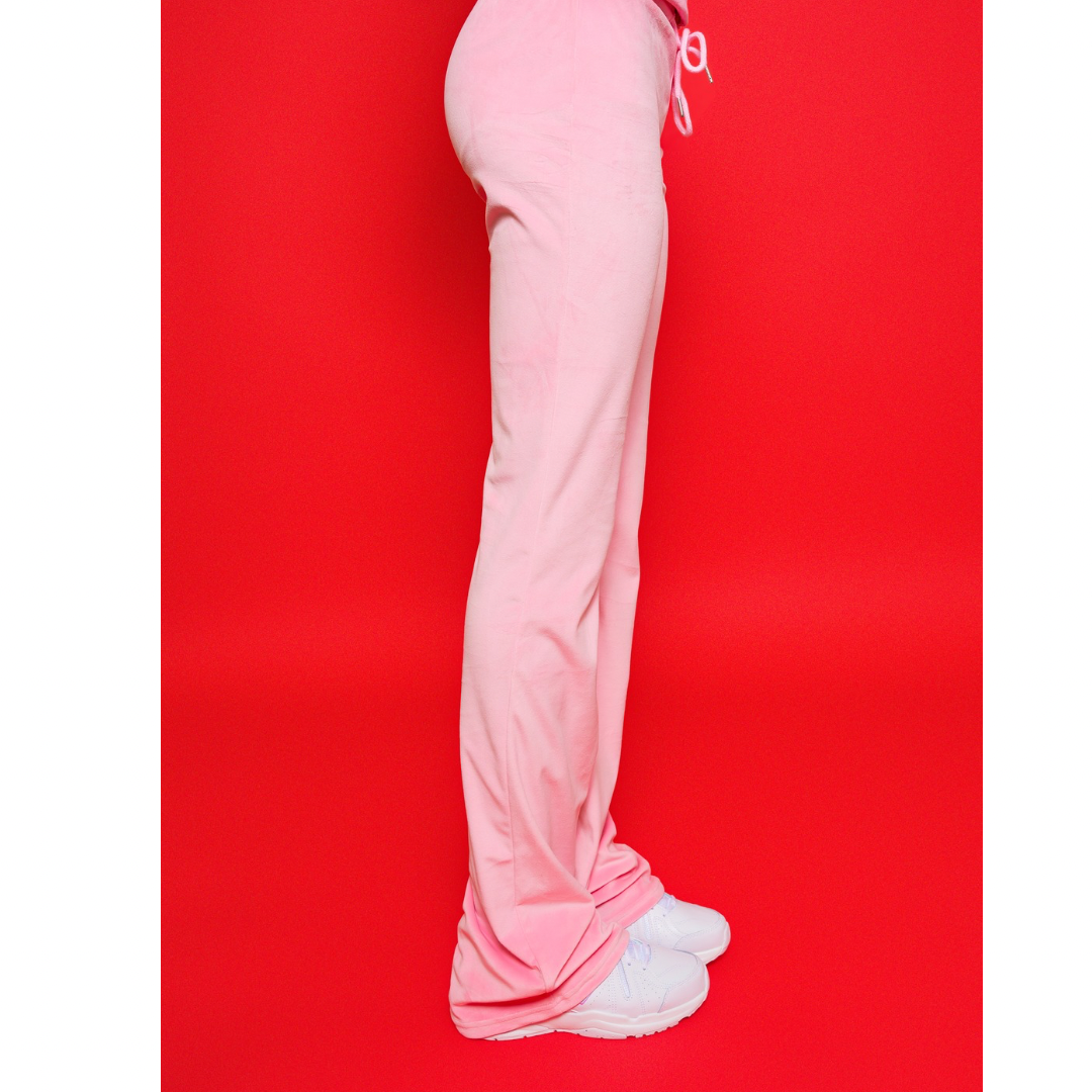NEW Blush Pink Y2K Velour Set