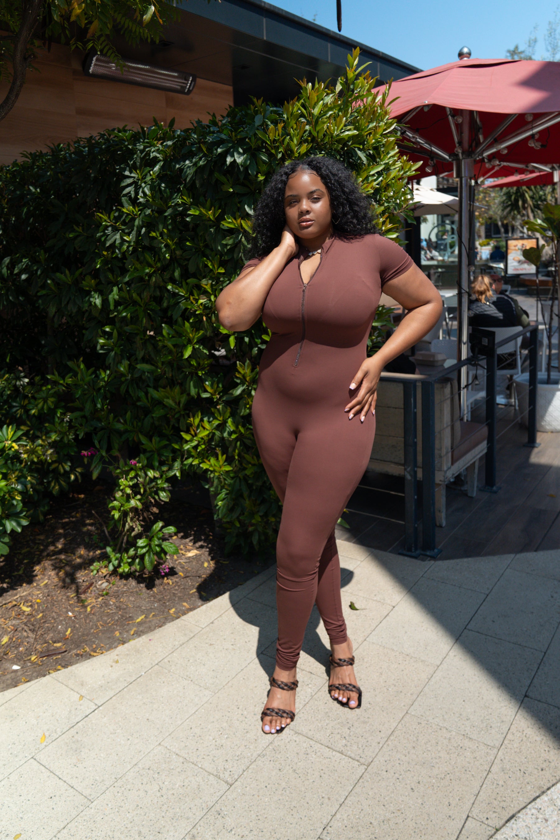 Chocolate Jumpsuit