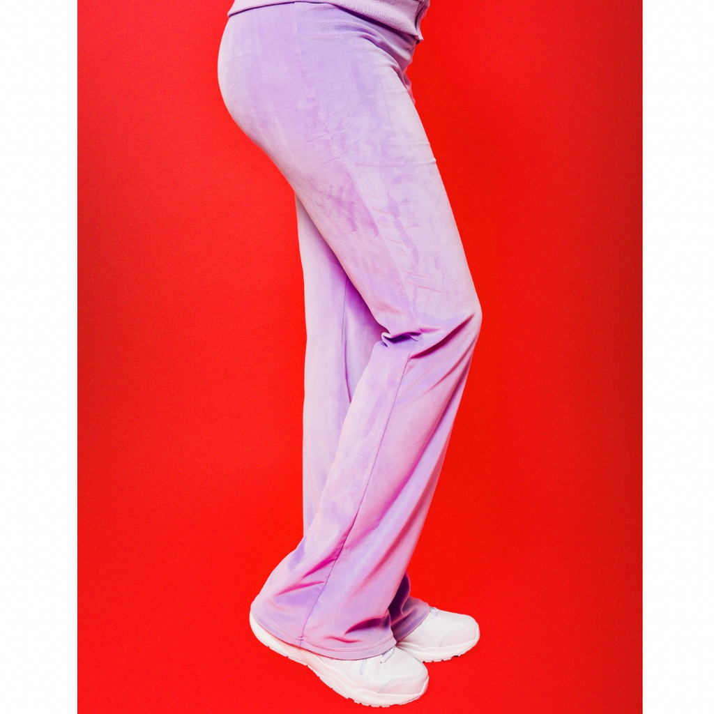 New Lavender Dream Y2K Velour Set