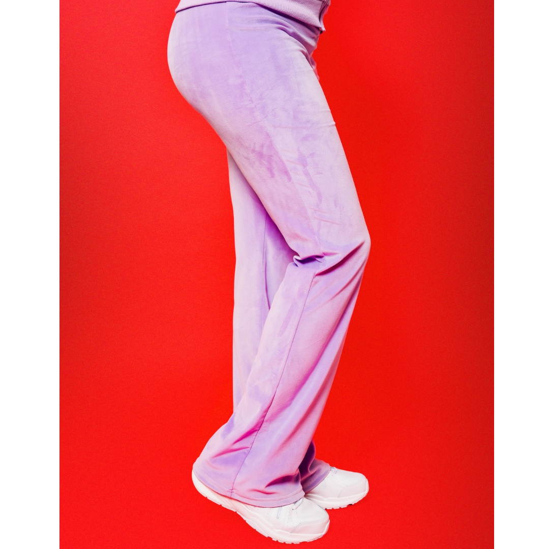 New Lavender Dream Y2K Velour Set