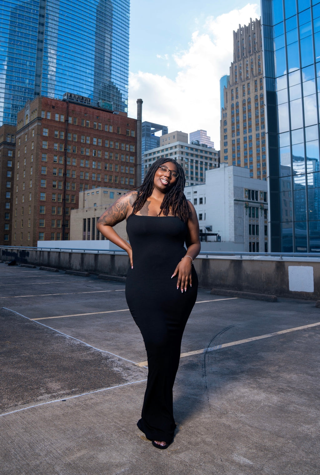 Black/Onyx Maxi Dress