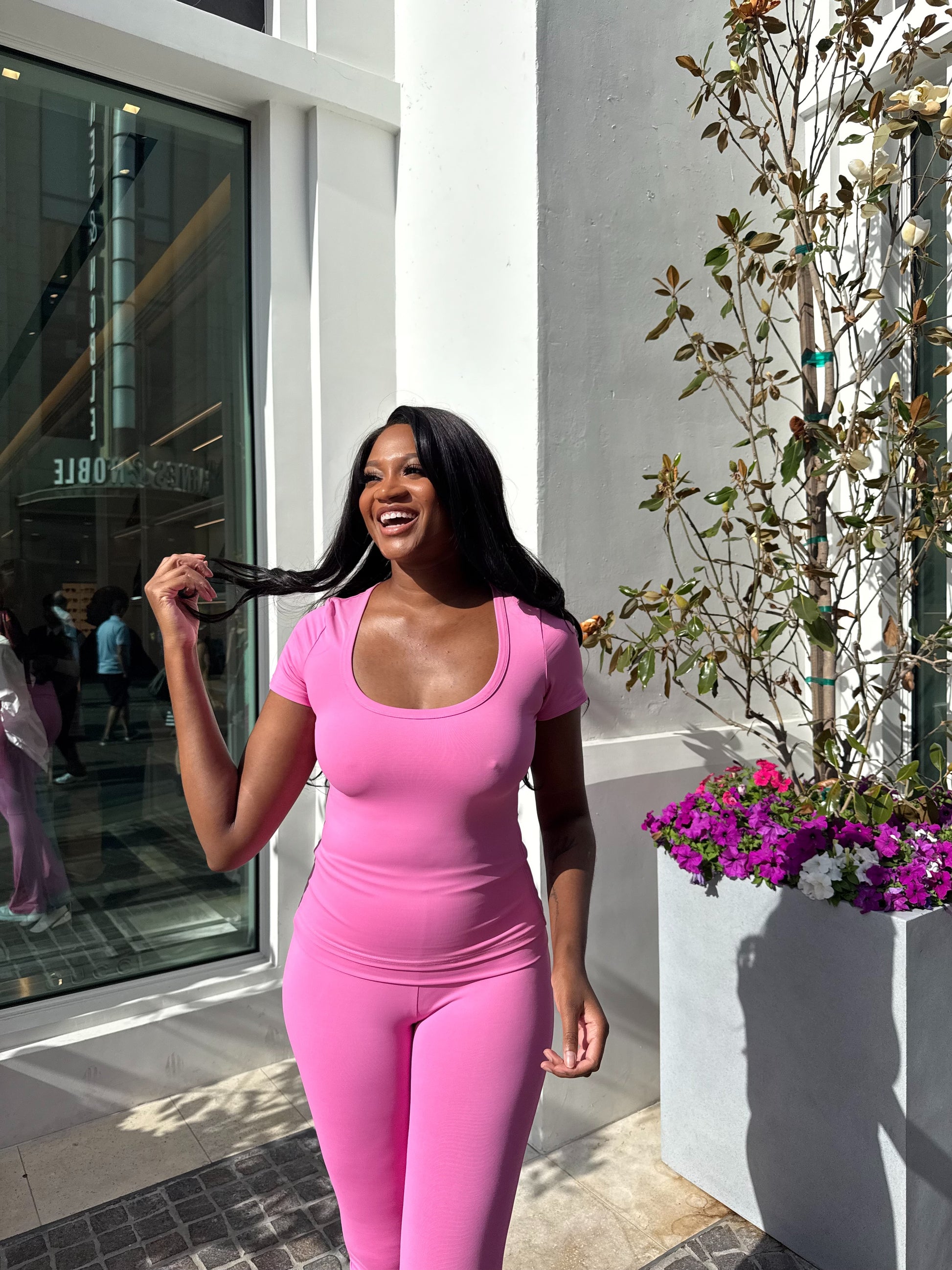 Bubblegum Pink Foldover Set