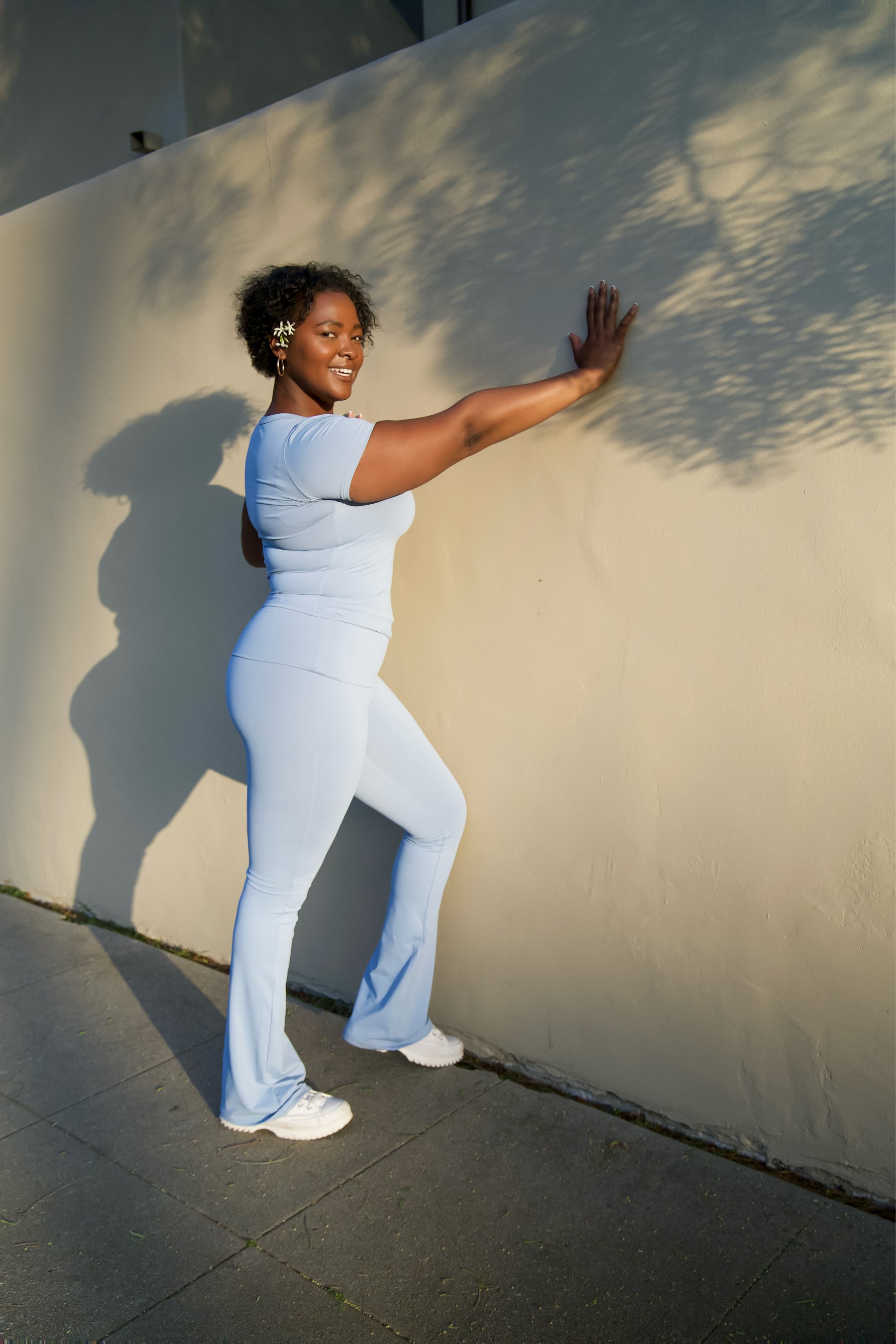 Baby Blue Foldover Set