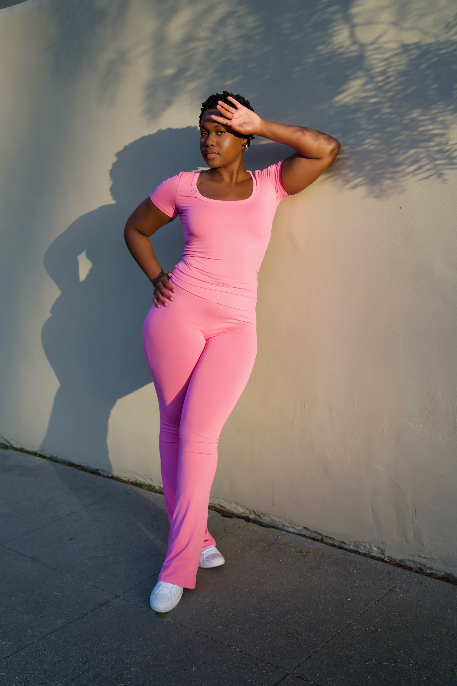 Bubblegum Pink Foldover Set