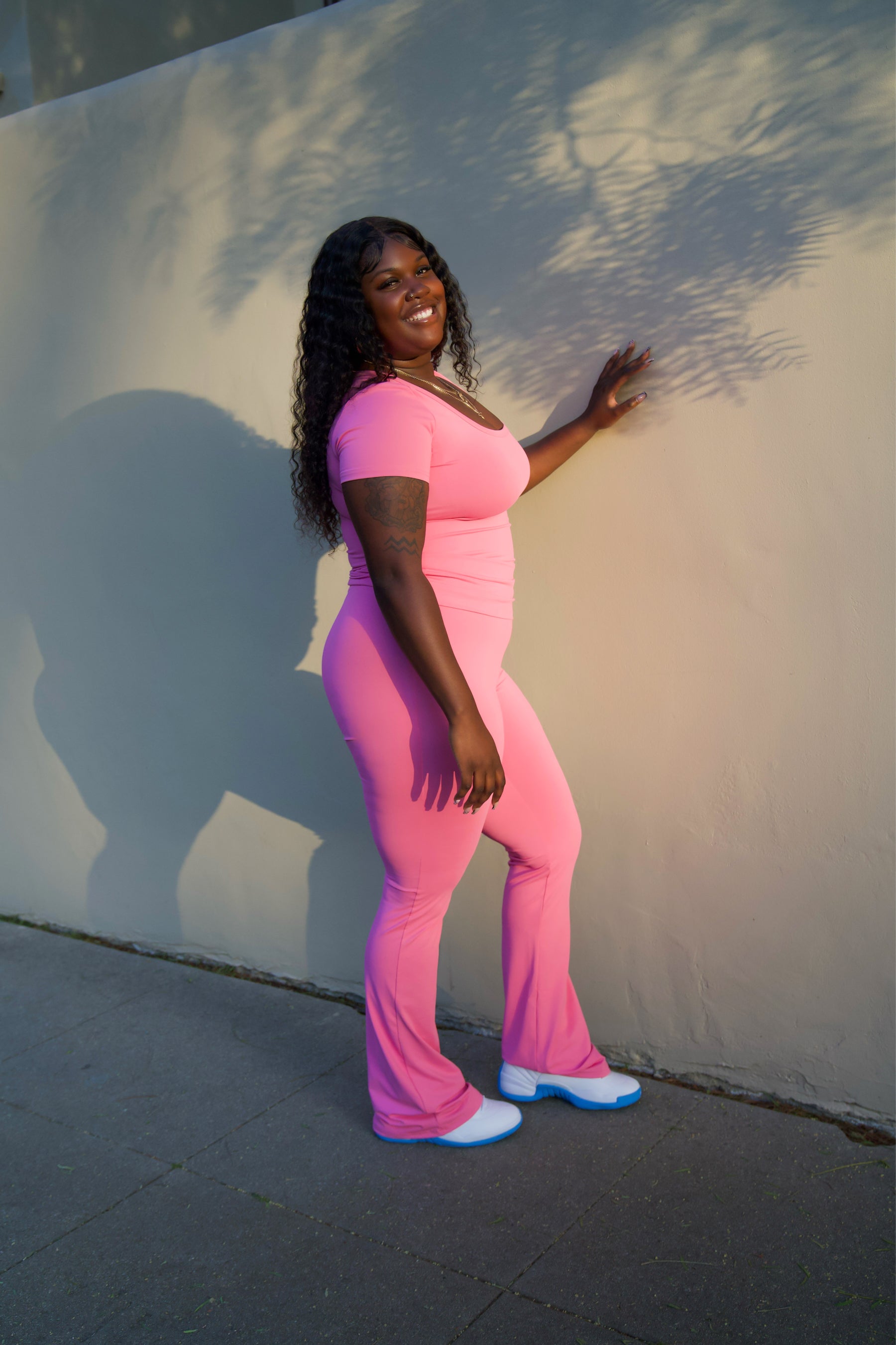 Bubblegum Pink Foldover Set