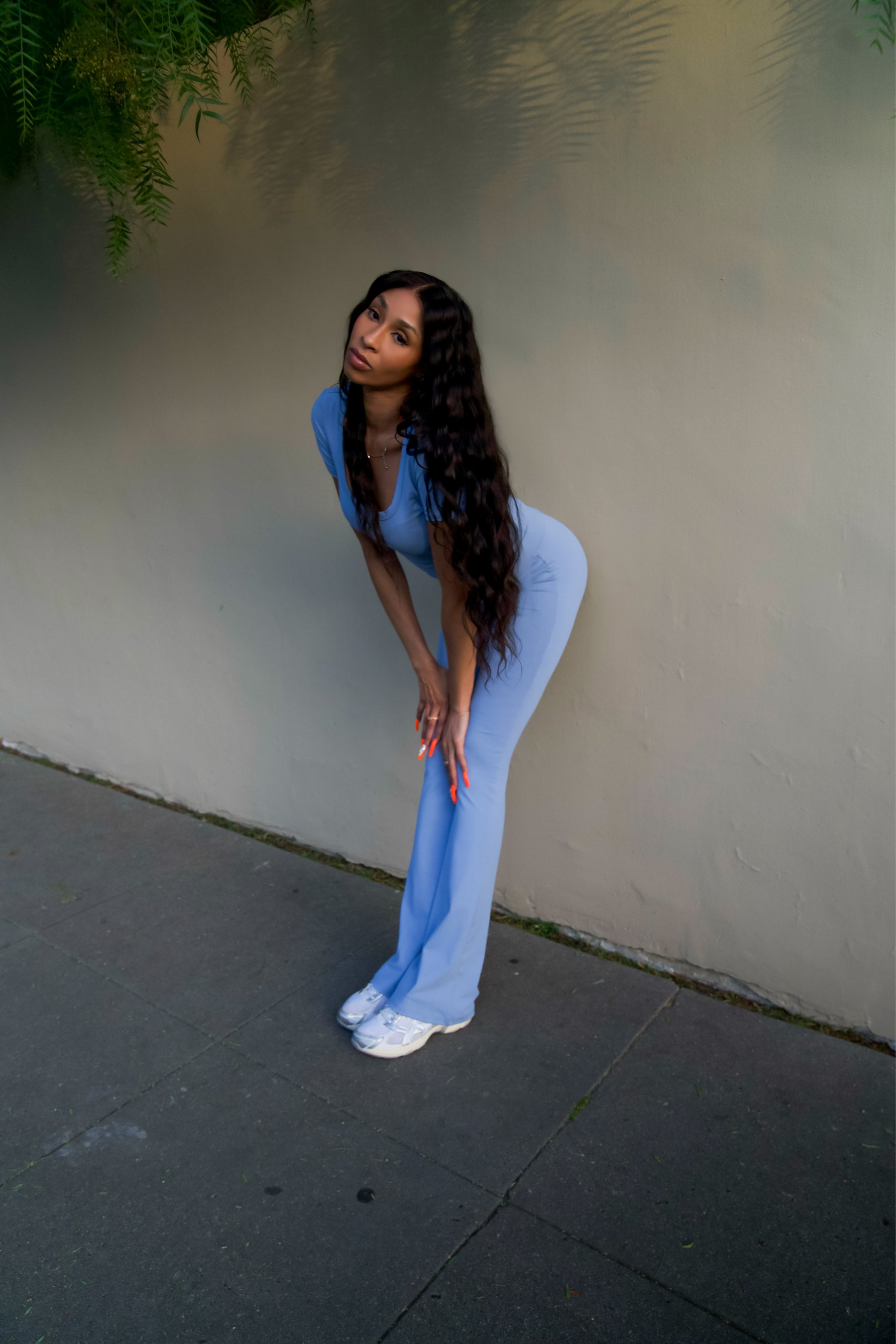 Baby Blue Foldover Set